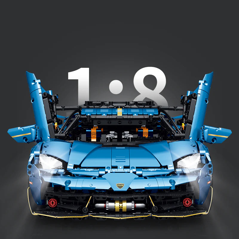 GULY 10530 Raceforge X-Force: Premium Hyper-Performance RC Supercar Building Set