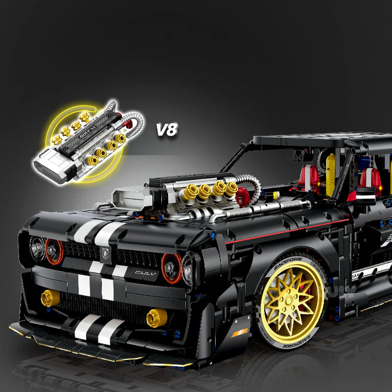 GULY 10637 Hammerfall: Premium Hyper-Performance RC Supercar Building Set