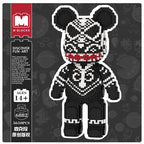 MPIN 6882 | Black Totem Bear DIY Building Block Set (5,650 Pcs) - 43cm