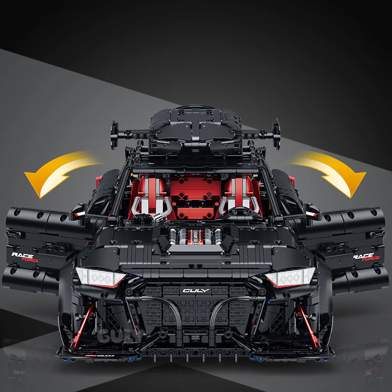 GULY 10645 Speedwagon RS: Premium Hyper-Performance RC Supercar Building Set