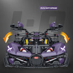 GULY 10643 Purple Comet: Premium Hyper-Performance RC Supercar Building Set