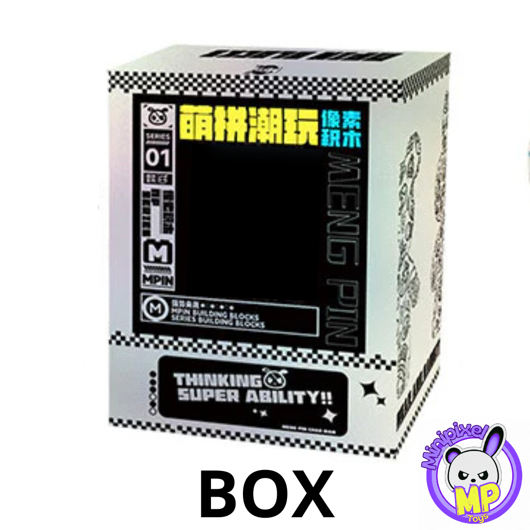 MPIN 5535 | TK Skull Bear - Cute Bear DIY Building Block Set (2,900 Pcs) - 32cm