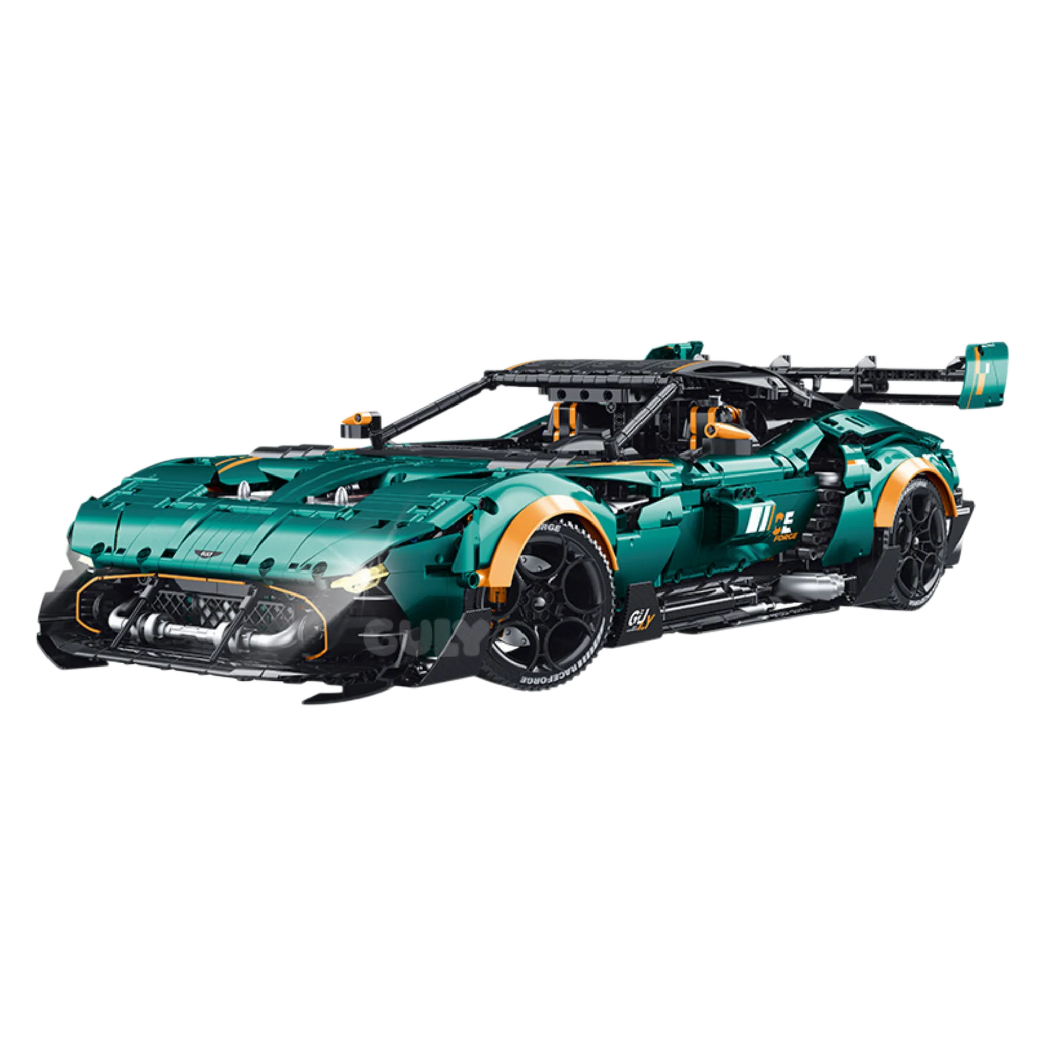 GULY 10647 Darkforge: 1:8 Hyper-Performance RC Supercar Building Set
