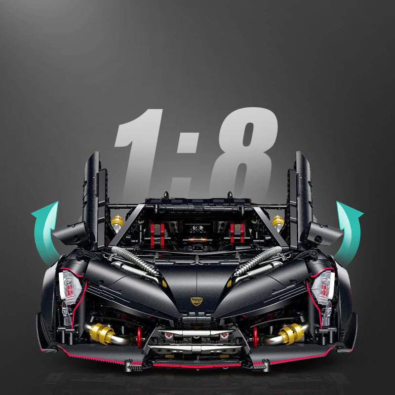 GULY 10639 Venomcraft: Premium Hyper-Performance RC Supercar Building Set