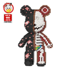 MPIN MP-6603 | Pili Pala Bear DIY Building Block Set (3,250 Pcs) - 32cm