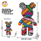 MPIN MP-6604 | Hubo Seal Bear DIY Building Block Set (3,450 Pcs) - 32cm