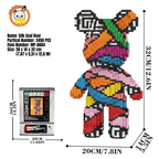 MPIN MP-6604 | Hubo Seal Bear DIY Building Block Set (3,450 Pcs) - 32cm