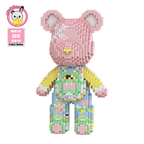 MPIN 6619 | Princess Bear DIY Building Block Set (3,220 Pcs) - 32cm
