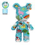 MPIN MP-6620 | Castle in the Sky Bear DIY Building Block Set (3,700 Pcs) - 32cm