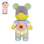 MPIN MP-6652 | Interstellar Astronaut Bear DIY Building Block Set (3,050 Pcs) - 32cm