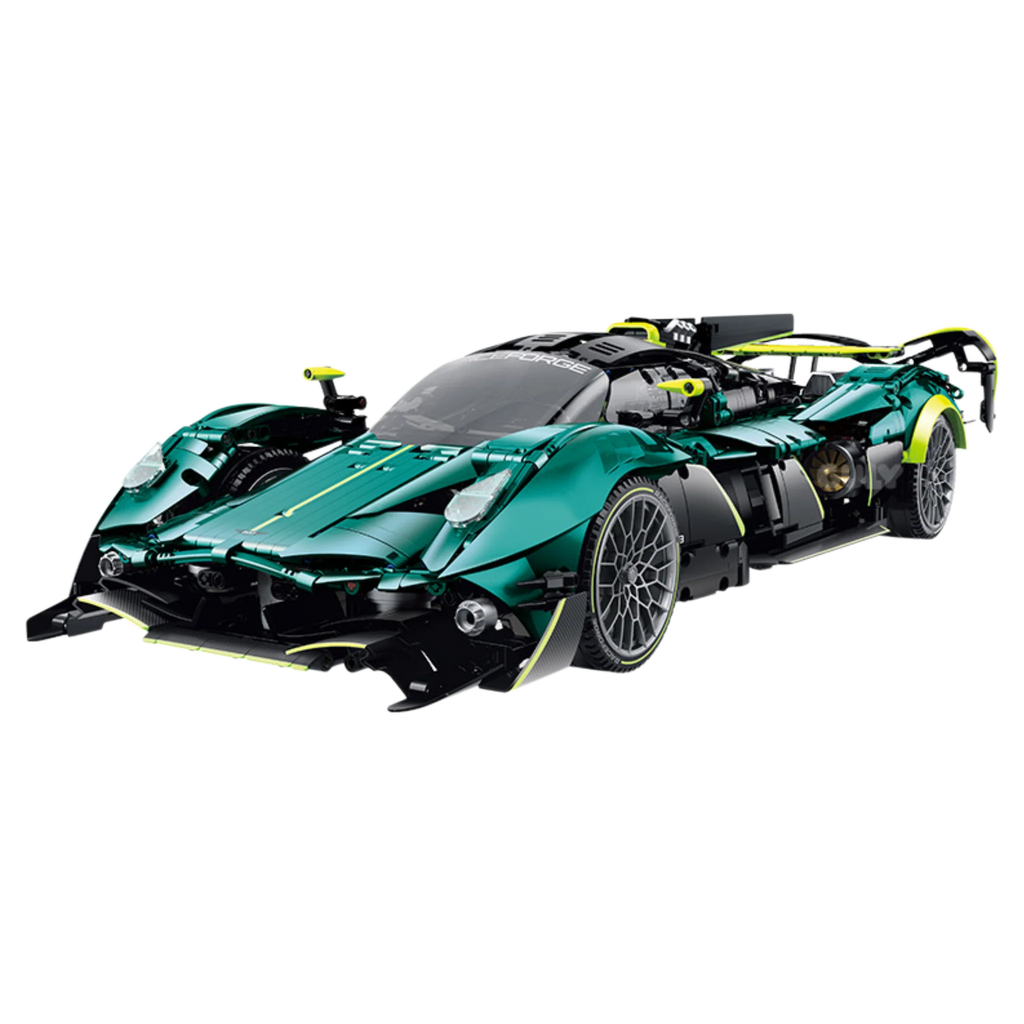 GULY 10658 Iron Valkyrie: 1:8 Hyper-Performance RC Supercar Building Set
