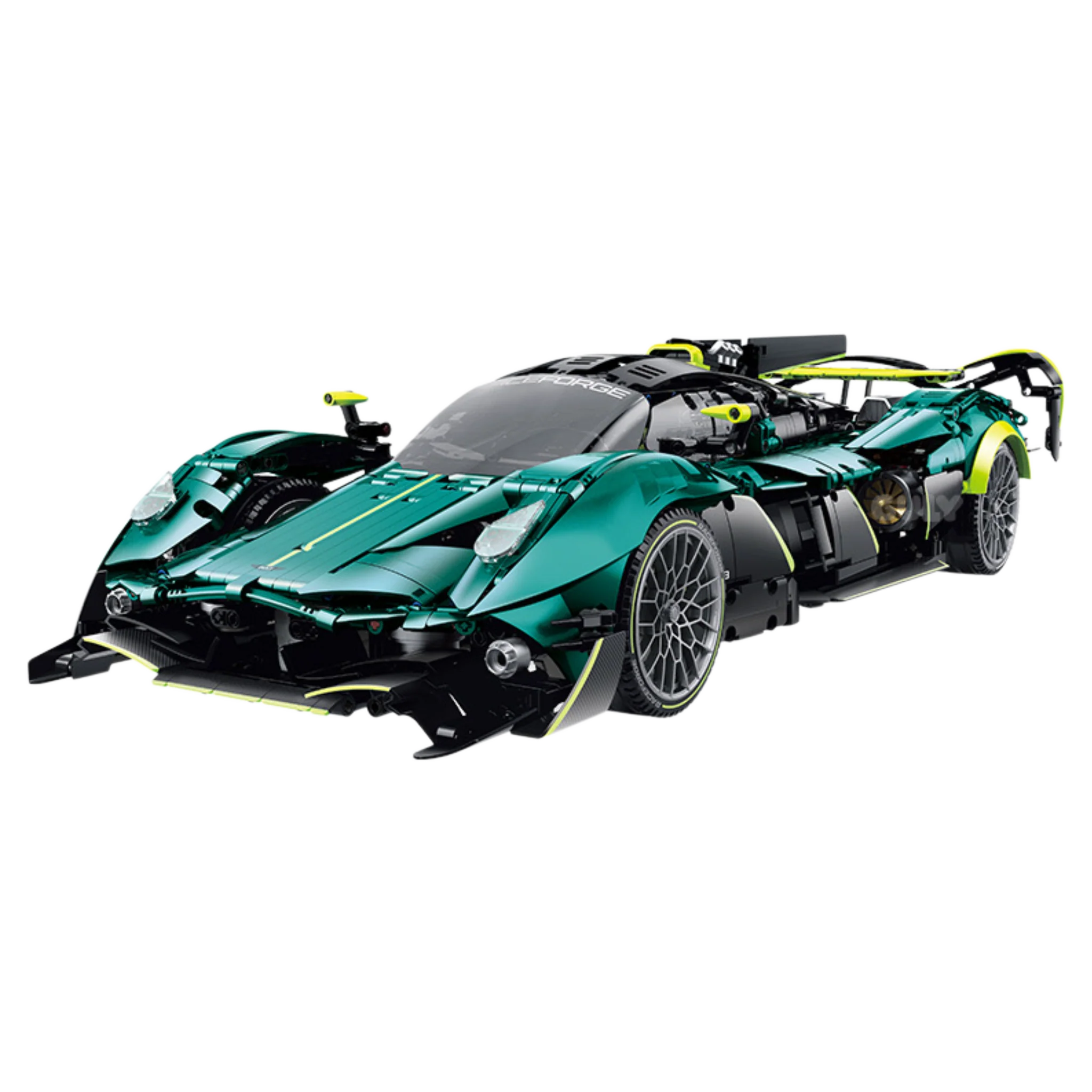 GULY 10658 Iron Valkyrie: 1:8 Hyper-Performance RC Supercar Building Set