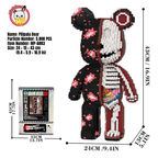 MPIN 6883 | Pili Pala Bear DIY Building Block Set (5,800 Pcs) - 43cm