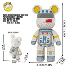 MPIN 6892 | Wandering Moon Landing Bear DIY Building Block Set (5,000 Pcs) - 43cm
