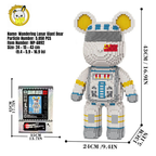 MPIN 6892 | Wandering Moon Landing Bear DIY Building Block Set (5,000 Pcs) - 43cm