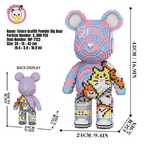 MPIN 7123 | Totoro Graffiti Bear DIY Building Block Set (5,900 Pcs) - 43cm