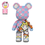 MPIN 7123 | Totoro Graffiti Bear DIY Building Block Set (5,900 Pcs) - 43cm