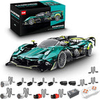 GULY 10658 Iron Valkyrie: 1:8 Hyper-Performance RC Supercar Building Set