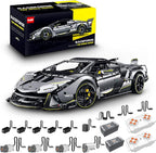 GULY 10638 Ash Spyder: 1:8 Hyper-Performance RC Convertible Supercar Building Set