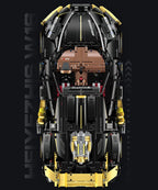 GULY 10631 Heiyezhis W16: 1:8 Hyper-Performance RC Supercar Building Set