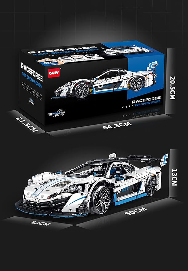GULY 10652 Strikeline: Premium Hyper-Performance RC Supercar Building Set