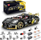GULY 10631 Heiyezhis W16: 1:8 Hyper-Performance RC Supercar Building Set