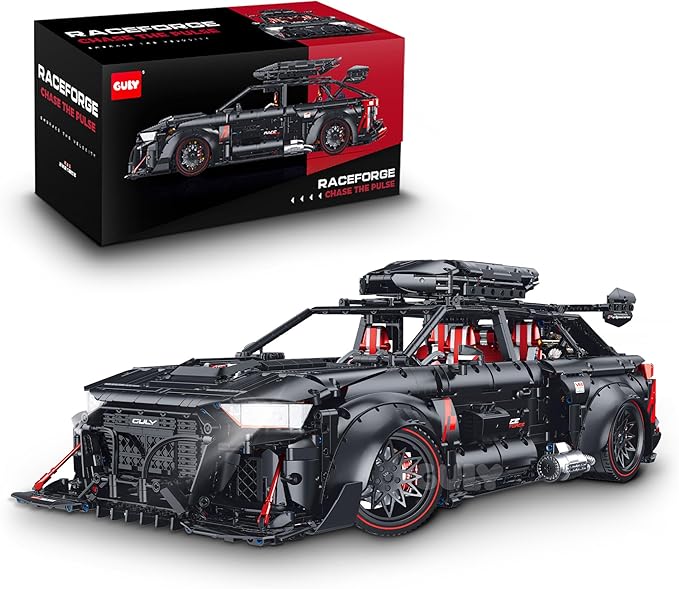 GULY 10645 Speedwagon RS: Premium Hyper-Performance RC Supercar Building Set