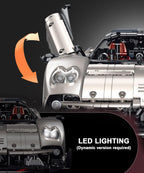 GULY 10657 Zenith GT: 1:8 Hyper-Performance RC Supercar Building Set