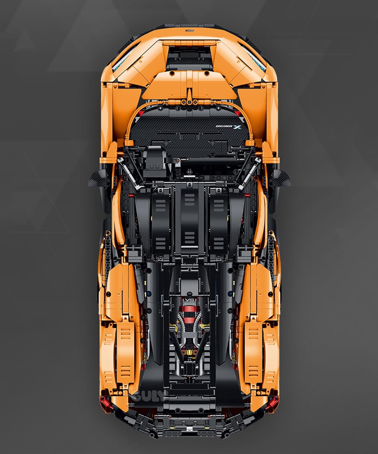 GULY 10650 Stealthline W1: 1:8 Hyper-Performance RC Supercar Building Set