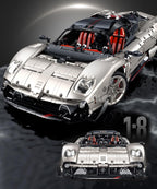 GULY 10657 Zenith GT: 1:8 Hyper-Performance RC Supercar Building Set