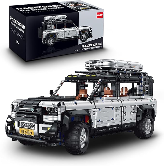 GULY 10620 Terraforce V8: 1:8 Hyper-Performance RC SUV Building Set