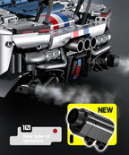 GULY 10656 Chase The Pulse F80: 1:8 Hyper-Performance RC Supercar Building Set