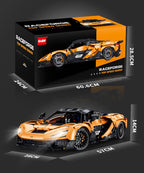 GULY 10650 Stealthline W1: 1:8 Hyper-Performance RC Supercar Building Set