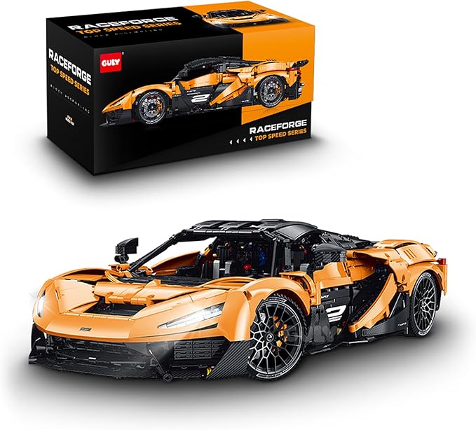 GULY 10650 Stealthline W1: 1:8 Hyper-Performance RC Supercar Building Set