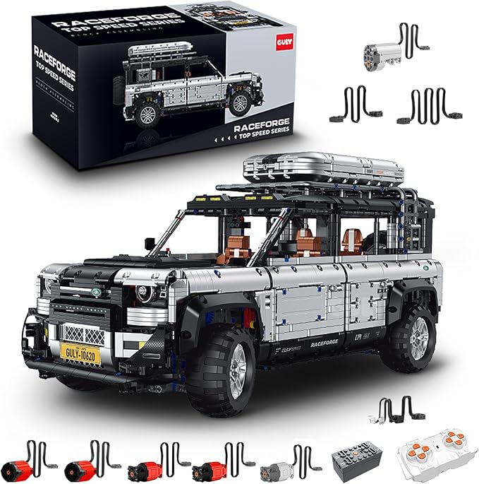 GULY 10620 Terraforce V8: 1:8 Hyper-Performance RC SUV Building Set