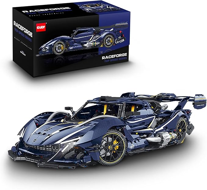 GULY 10641 Track Edition: 1:8 Hyper-Performance RC Supercar Building Set
