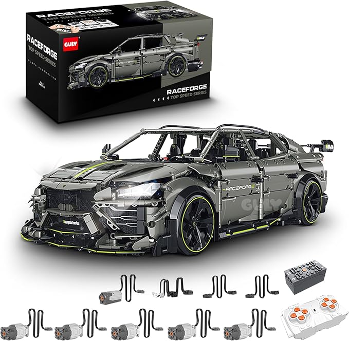 GULY 10636 Ironhoof: 1:8 Hyper-Performance RC SUV Building Set