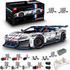 GULY 10656 Chase The Pulse F80: 1:8 Hyper-Performance RC Supercar Building Set