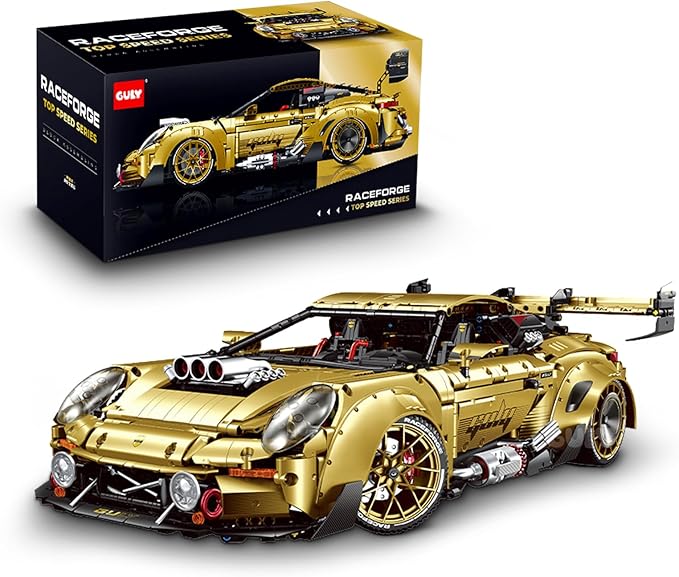 GULY 10640 Trackforce GT3: 1:8 Hyper-Performance RC Supercar Building Set