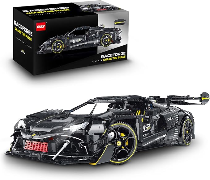 GULY 10627 Scarletta 296: Premium Hyper-Performance RC Supercar Building Set