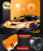 GULY 10650 Stealthline W1: 1:8 Hyper-Performance RC Supercar Building Set