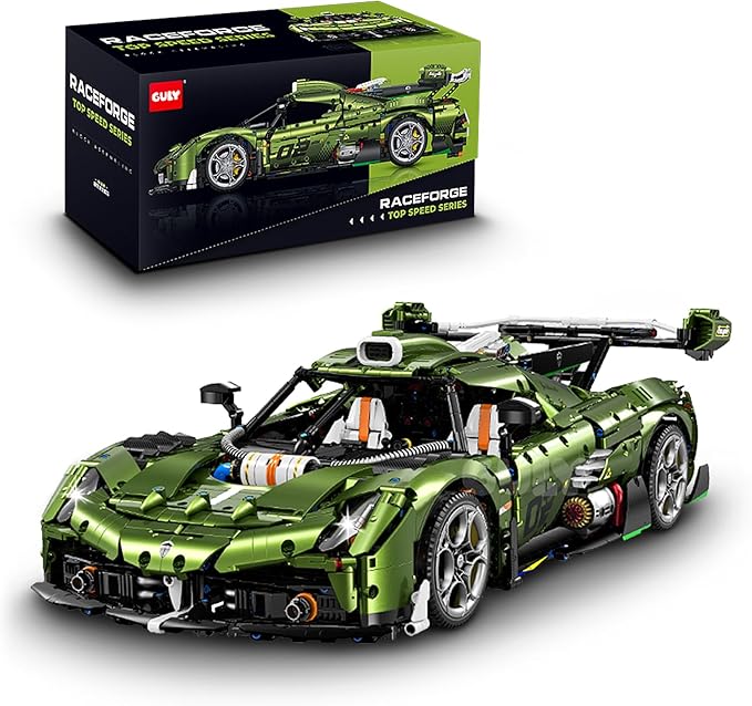 GULY 10628 Veilstrike: Premium Hyper-Performance RC Supercar Building Set