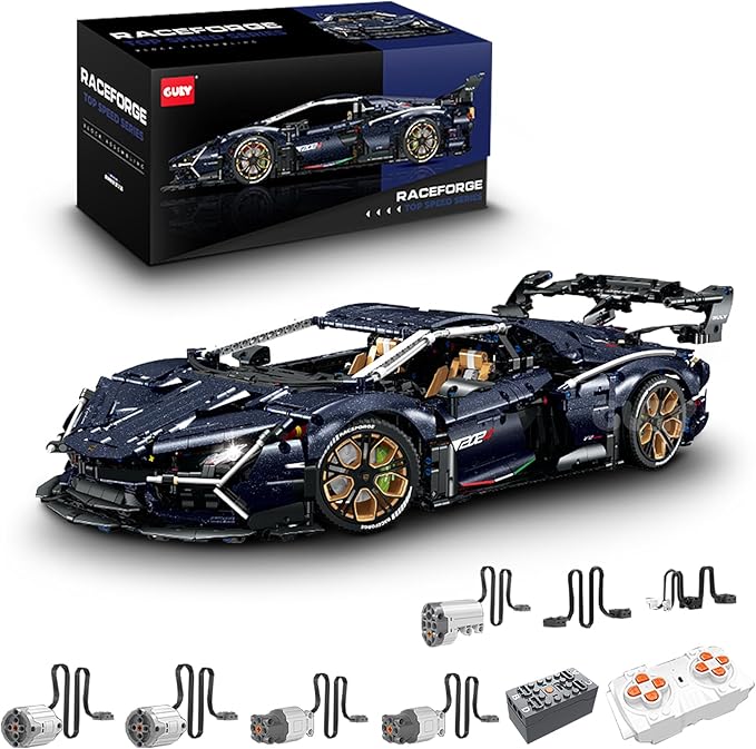 GULY 10624 Stary Rambo: Premium Hyper-Performance RC Supercar Building Set