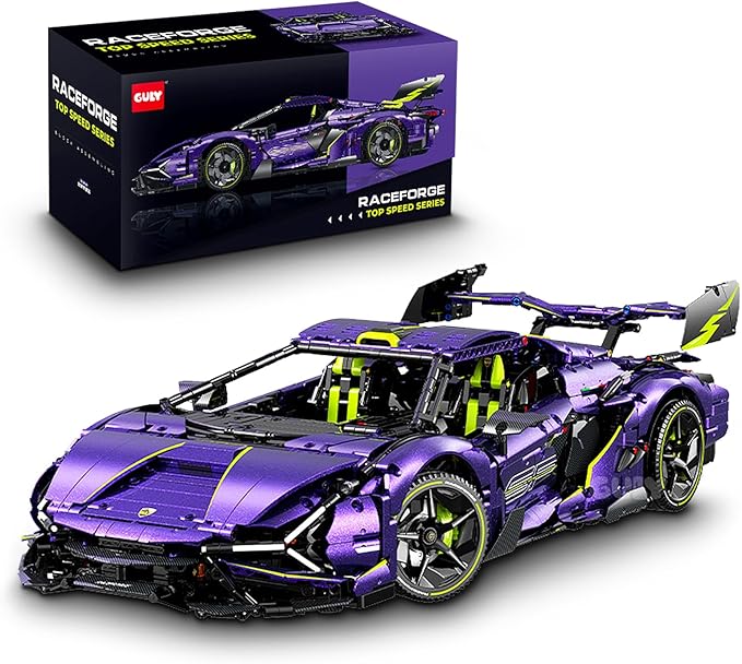 GULY 10635 Voltstrike: Premium Hyper-Performance RC Supercar Building Set