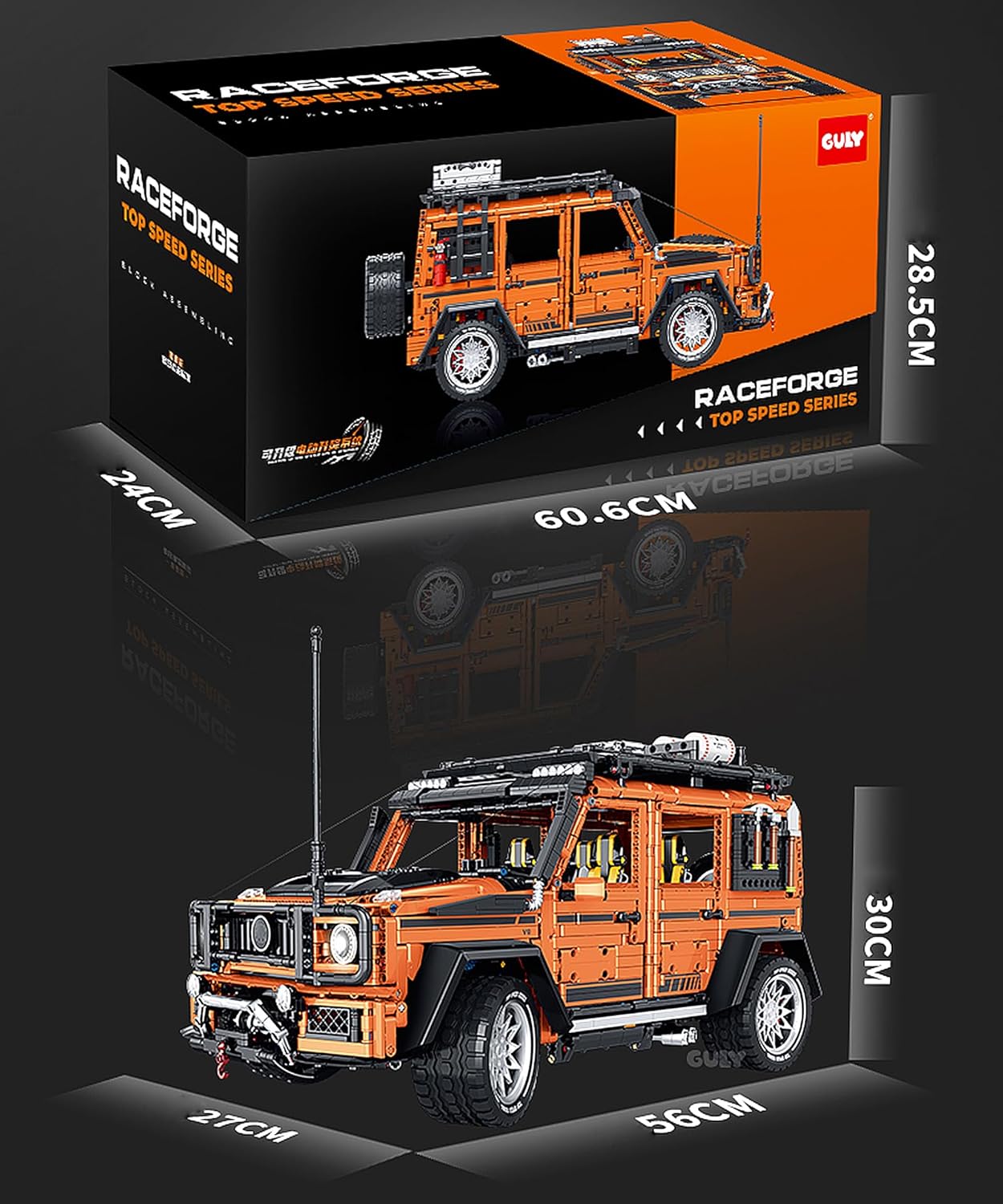 GULY 10642 Offroad Adventure: Premium Hyper-Performance SUV Building Set