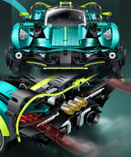 GULY 10658 Iron Valkyrie: 1:8 Hyper-Performance RC Supercar Building Set