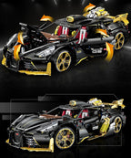 GULY 10631 Heiyezhis W16: 1:8 Hyper-Performance RC Supercar Building Set