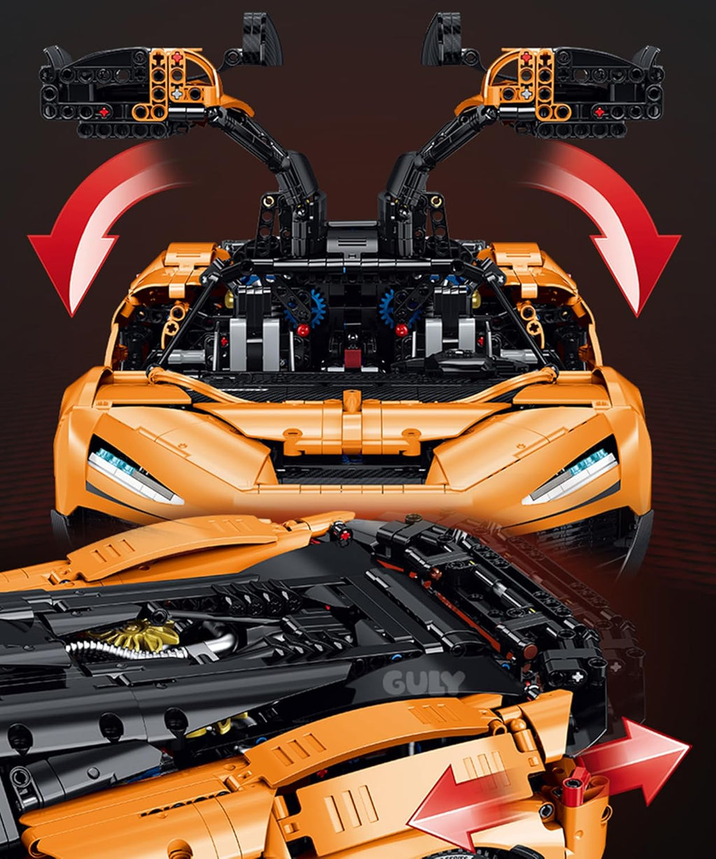 GULY 10650 Stealthline W1: 1:8 Hyper-Performance RC Supercar Building Set
