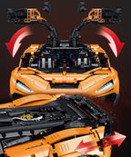 GULY 10650 Stealthline W1: 1:8 Hyper-Performance RC Supercar Building Set