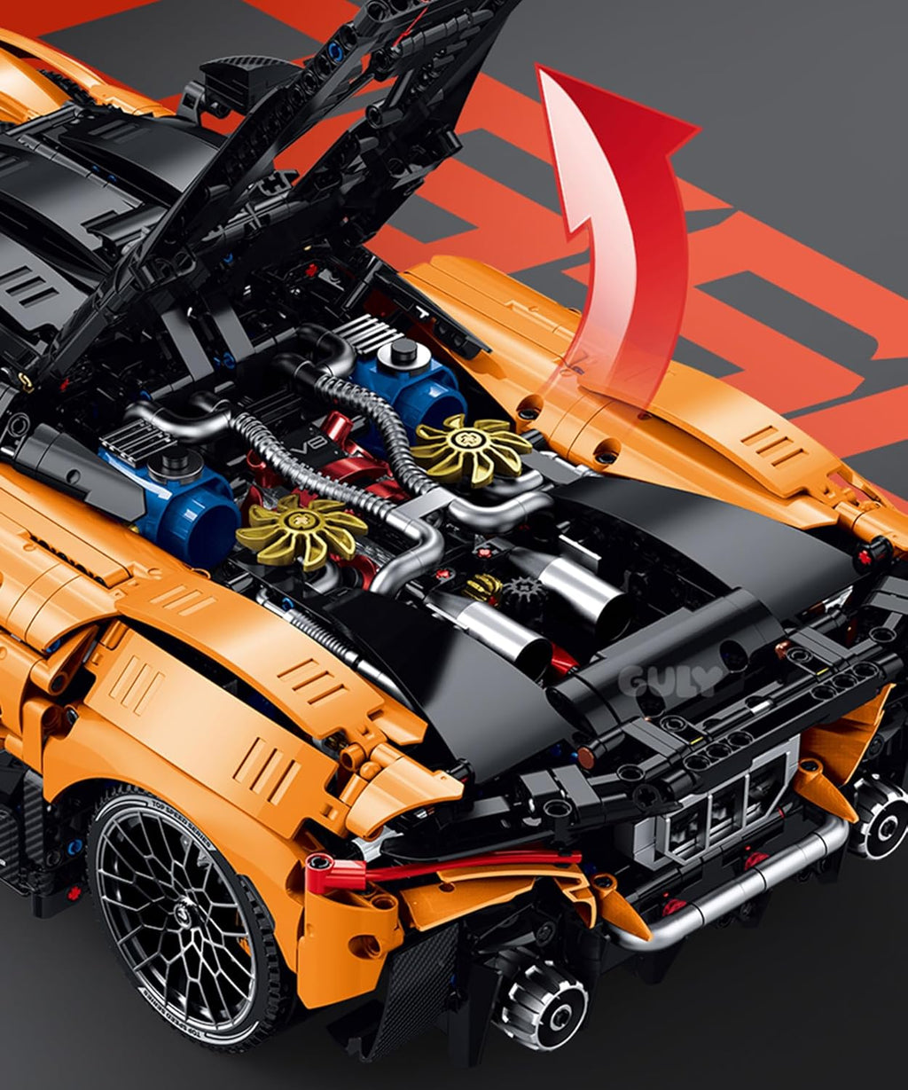 GULY 10650 Stealthline W1: 1:8 Hyper-Performance RC Supercar Building Set